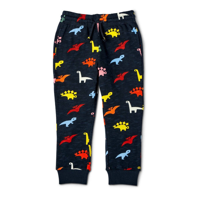 Toddler Dino Print Jogger Pants - Christian Robinson x Target Navy 2T, Blue