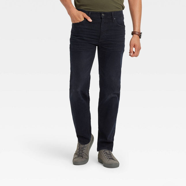 Men's Slim Straight Fit Jeans - Goodfellow & Co™ Black Denim 34x34