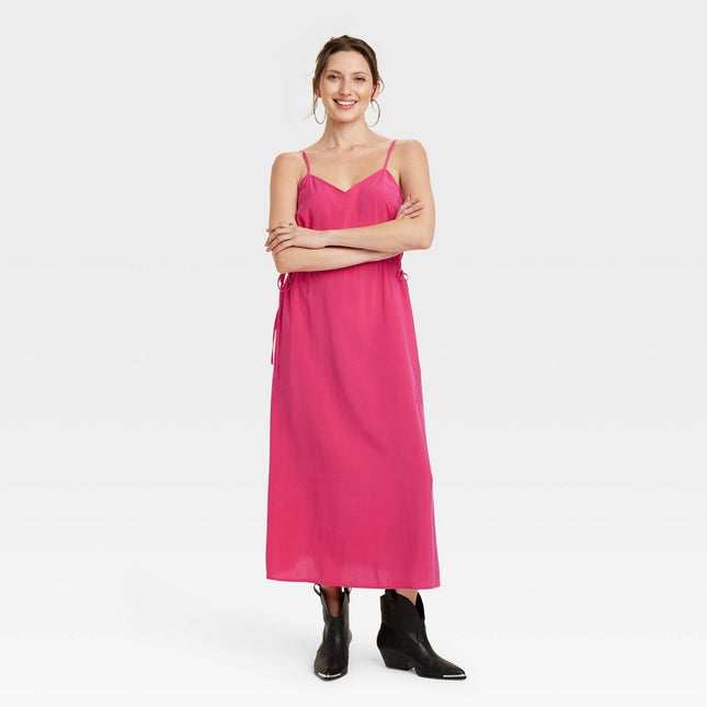 Women's Sandwash Cami Maxi Tank Dress - Universal Thread™ Pink XS