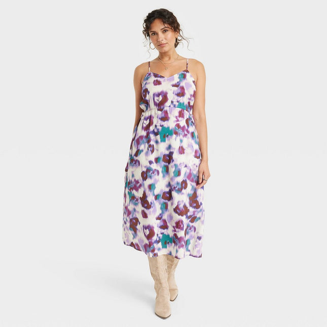 Women's Sandwash Cami Maxi Tank Dress - Universal Thread™ Purple XL
