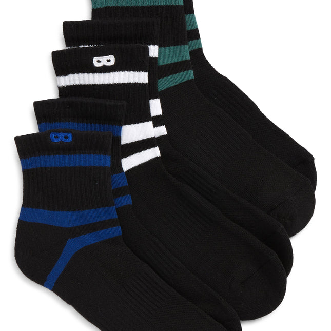 Pair of Thieves Blackout/Whiteout Cushion Ankle Sock Men s 3-Pack