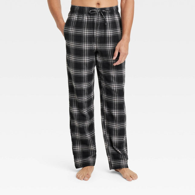 Men's Plaid Flannel Pajama Pants - Goodfellow & Co™ Gray XXL