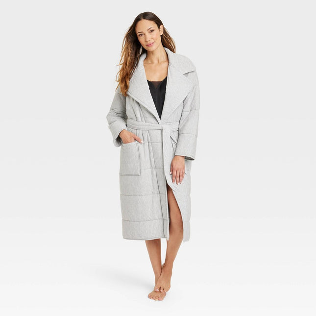 Women's Quilted Robe - Stars Above™ Heather Gray M/L