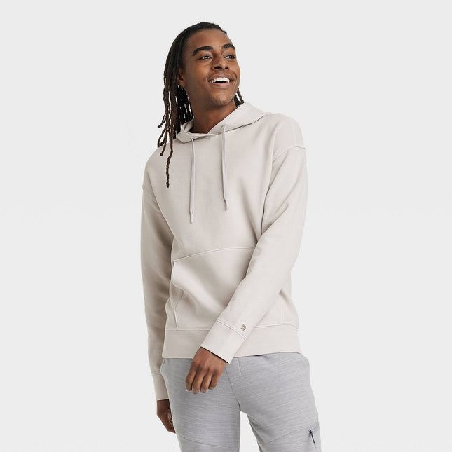 Men's Statement Hooded Sweatshirt - All In Motion™ Brown S