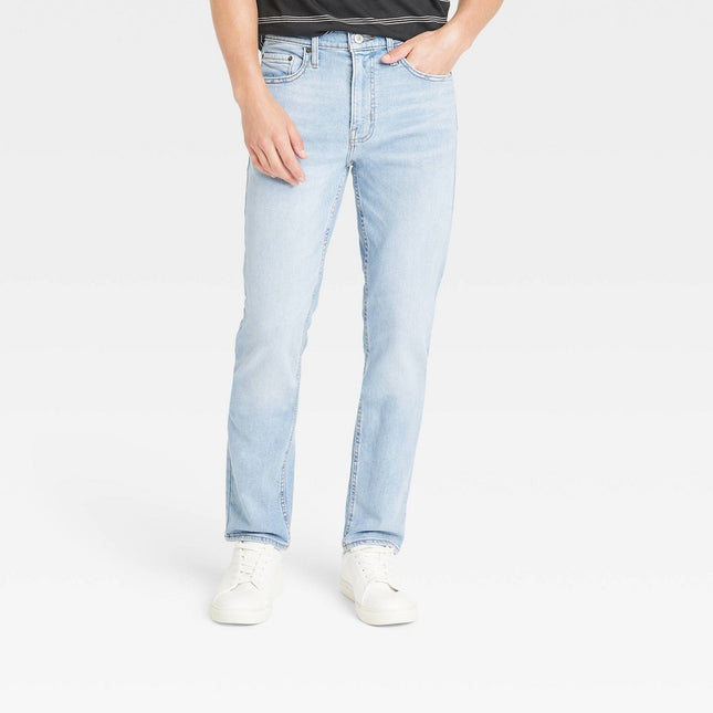 Men's Slim Fit Jeans - Goodfellow & Co™ Light Blue Denim 42x32