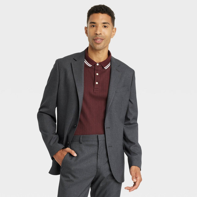 Men's Slim Fit Suit Jacket - Goodfellow & Co™ Charcoal Gray 