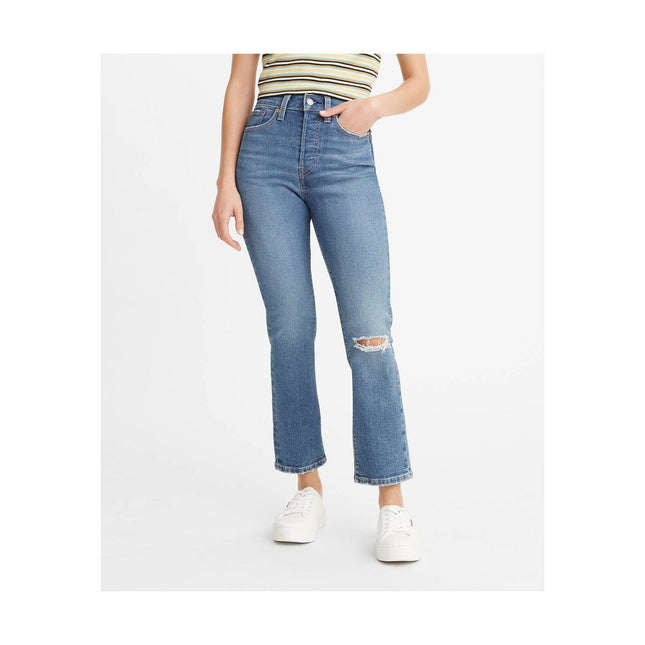 Levi's® Women's High-Rise Wedgie Straight Cropped Jeans - Fall Star 28