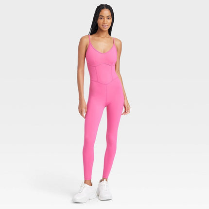 Women's Corset Bodysuit - JoyLab™ Pink S