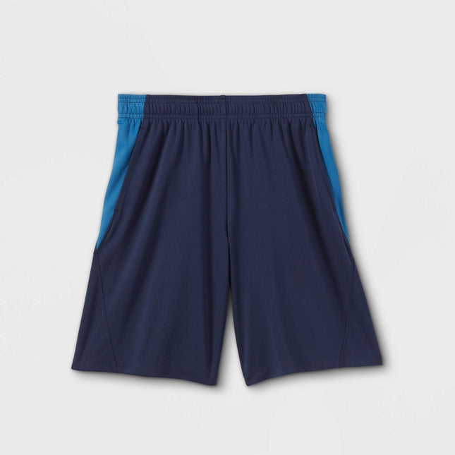 Boys' Training Shorts - All in Motion™ Navy Blue S
