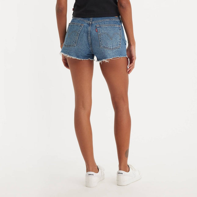 Levi's 501® Original Fit High-Rise Women's Jean Shorts - Darn It Now 29