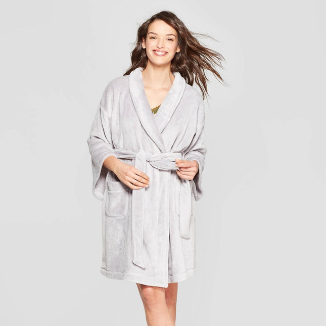 Women's Cozy Robe - Stars Above™ Gray XL/XXL