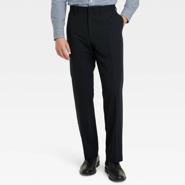 Men's Standard Fit Dress Pants - Goodfellow & Co™ Black 30x30