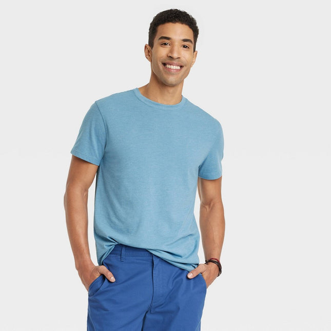 Men's Every Wear Short Sleeve T-Shirt - Goodfellow & Co™ Blue L