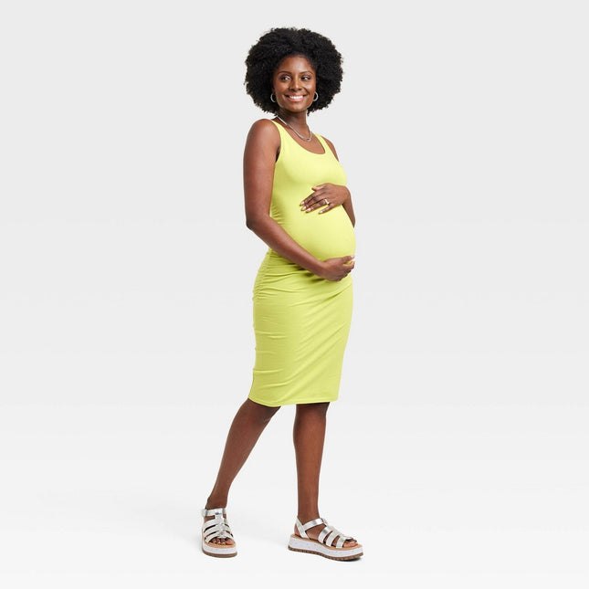 Essential Bodycon Maternity Dress - Isabel Maternity by Ingrid & Isabel™ Green S