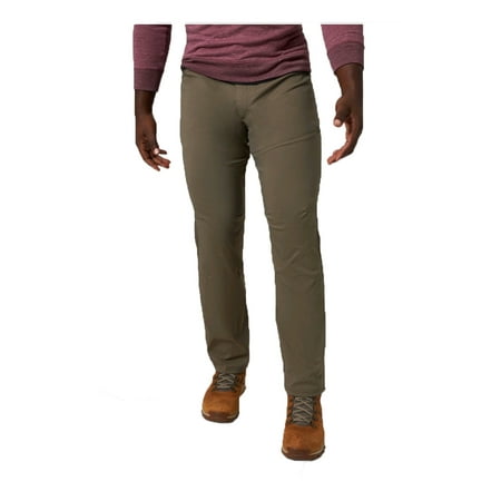 Wrangler Morel Brown ATG All Terrain Gear Synthetic Relaxed Straight Fit Pants - 36 X 34