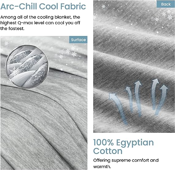 Elegear Revolutionary King Size Cooling Blanket Absorbs Body Heat to K –  Value Vault